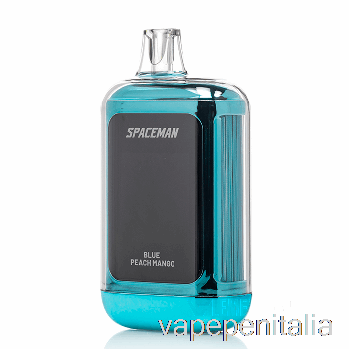 Scatola Vape Mod Spaceman Curva 18k Mango Pesca Blu Usa E Getta